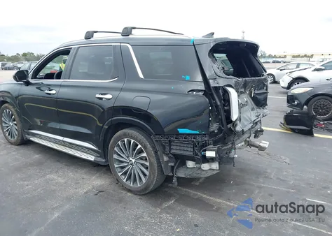 2023 Hyundai Palisade Calligraphy from USA, damaged, VIN KM8R74GE0PU502503